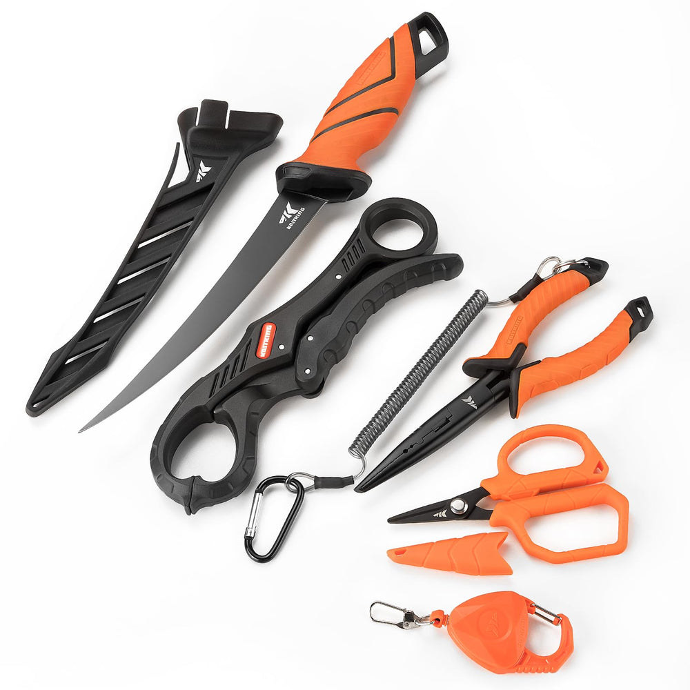 KastKing tools in use on a boat demonstrating quick access and safety