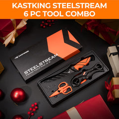 KastKing pliers close-up showing corrosion-resistant coating and grip