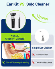 KAUGIC depósito recolector ilustrando limpieza sin salpicaduras
