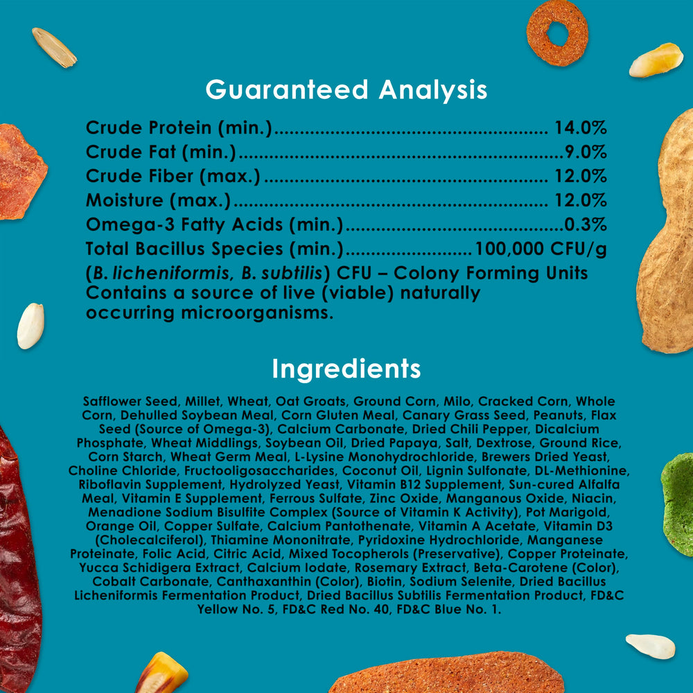 Kaytee jaula con cuenco de alimento en entorno hogareño saludable