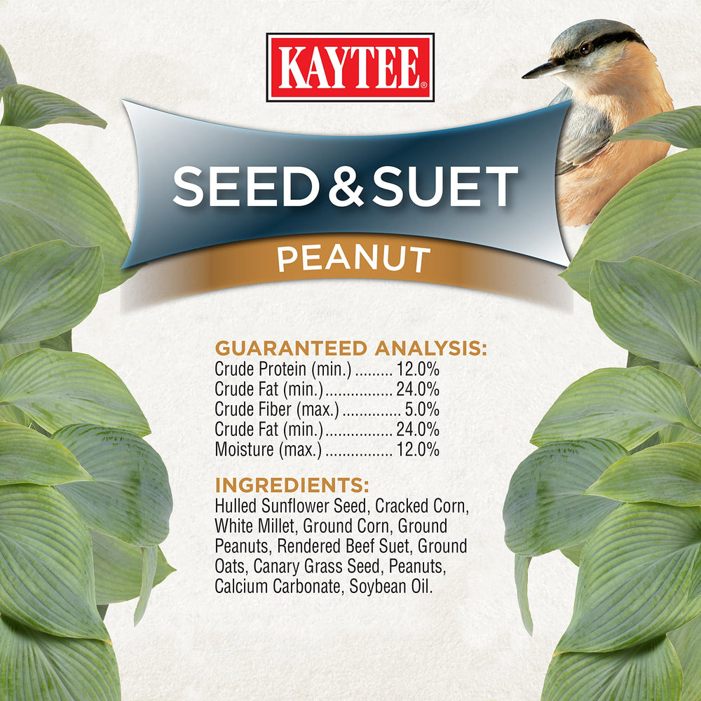 Kaytee mezcla en comedero de plataforma atrayendo varias aves