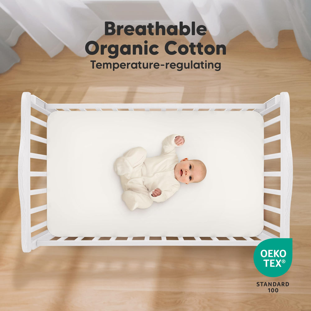 KeaBabies detalle del elástico SnugFit que asegura ajuste firme y seguro