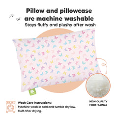 KeaBabies almohada en uso durante una pijamada, aporta confort portátil
