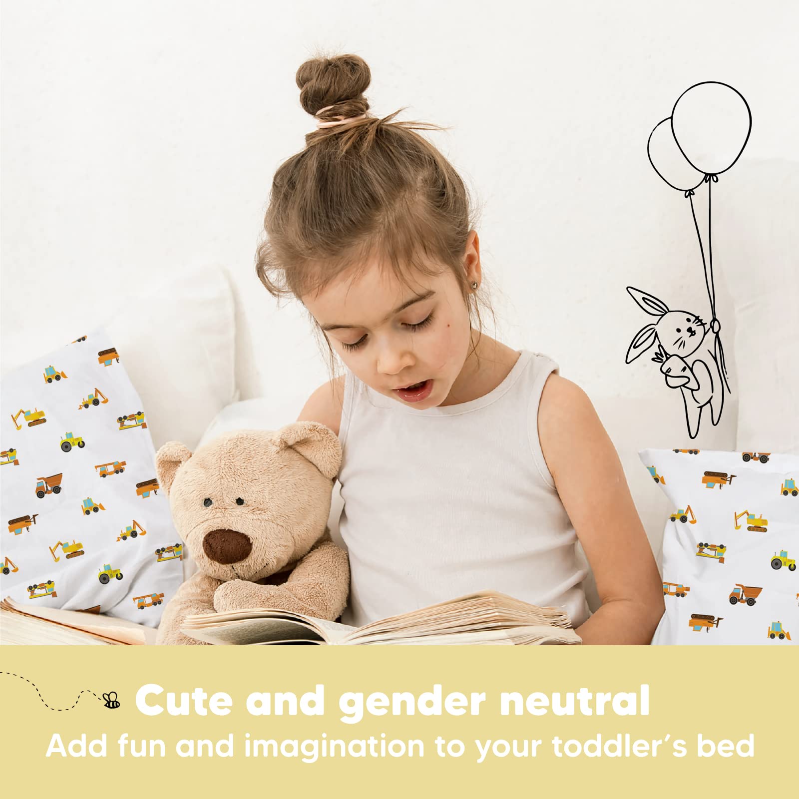 KeaBabies niño usando la almohada durante la siesta en preschool
