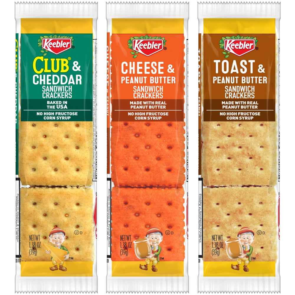 Keebler primer plano de corteza crujiente que resalta frescura y textura