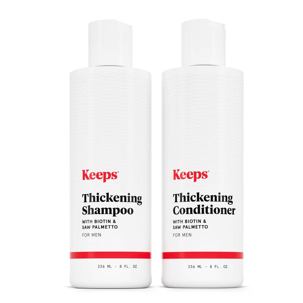 Keeps duo frente mostrando envases y beneficio volumen inmediato