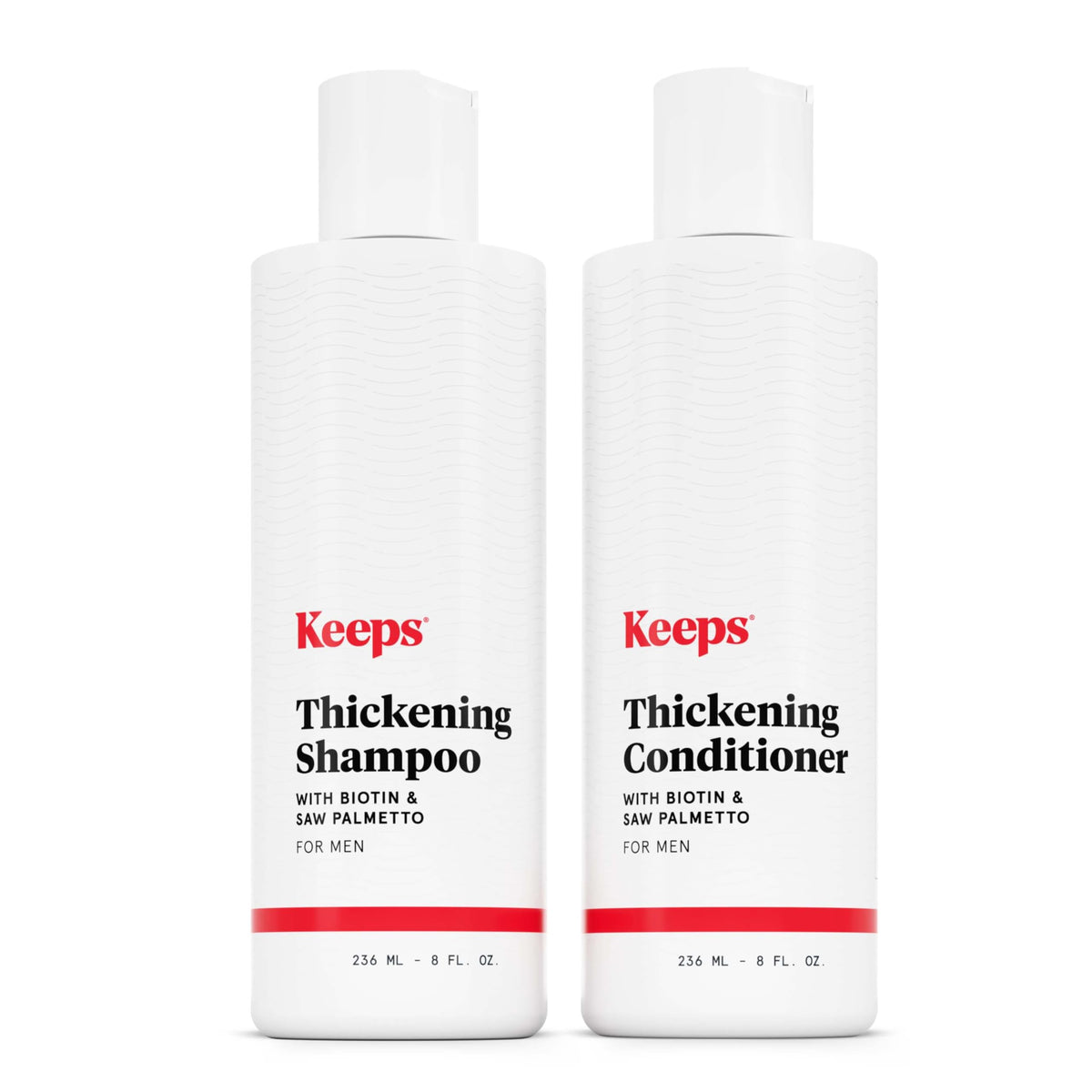 Keeps duo frente mostrando envases y beneficio volumen inmediato