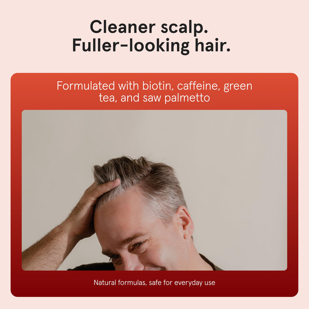Keeps champú aplicado en cabello durante la ducha para más cuerpo