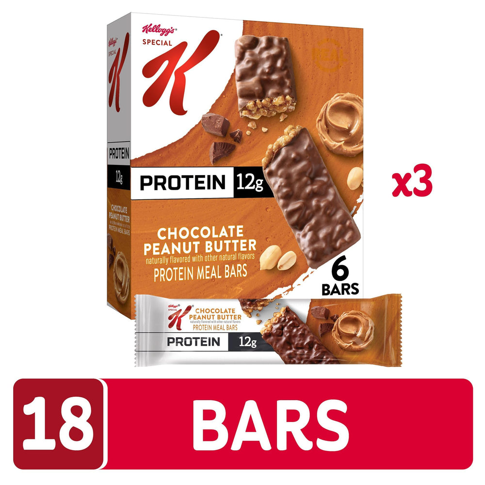 Kellogg's Special K barra abierta mostrando textura y cobertura de chocolate