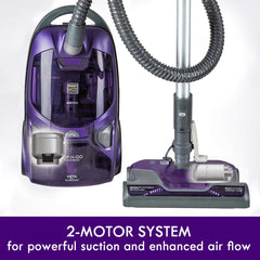 Kenmore 600 Series side profile with smooth wheels, easy maneuverability benefit