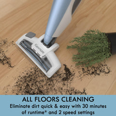 Kenmore DS1020 detachable handheld shown being lifted, enabling lightweight cleaning