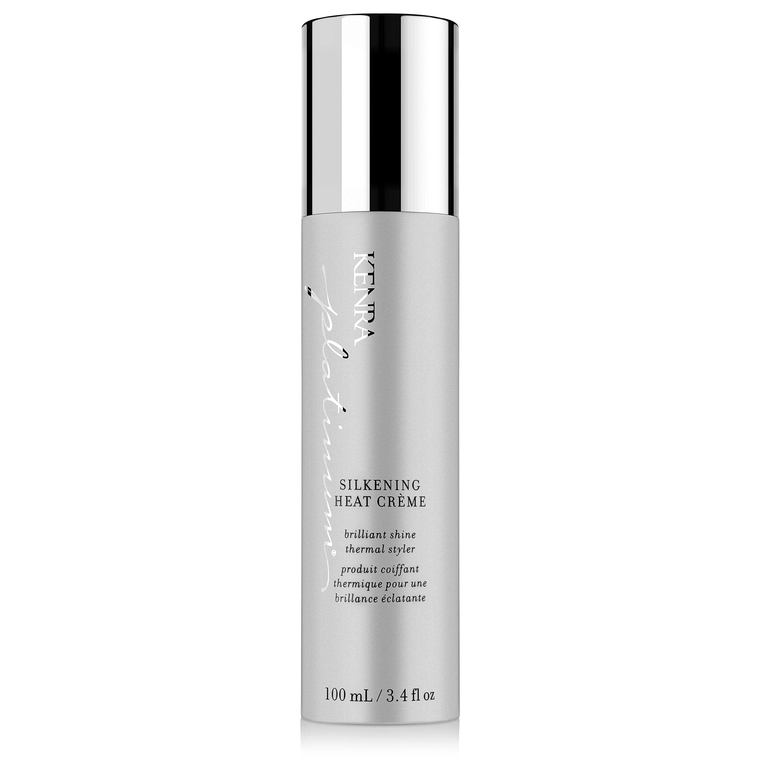 Kenra envase frontal mostrando diseño elegante y tamaño 3.4 fl. oz para fácil identificación