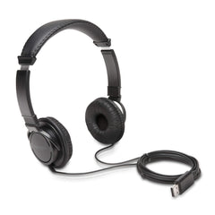 Kensington vista frontal del auricular on-ear mostrando diseño compacto y comodidad
