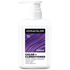KERACOLOR envase frontal morado mostrando la presentación y beneficio de color inmediato