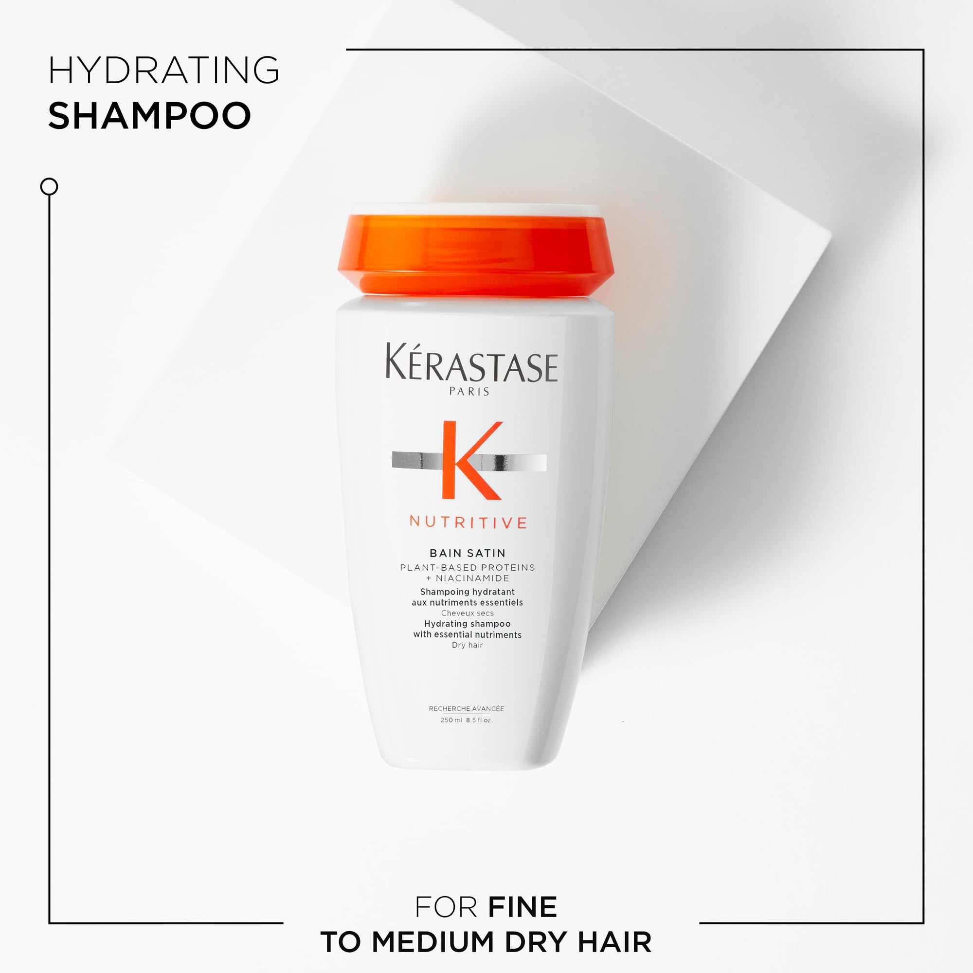 KÉRASTASE Bain Satin textura de espuma ligera que hidrata sin apelmazar
