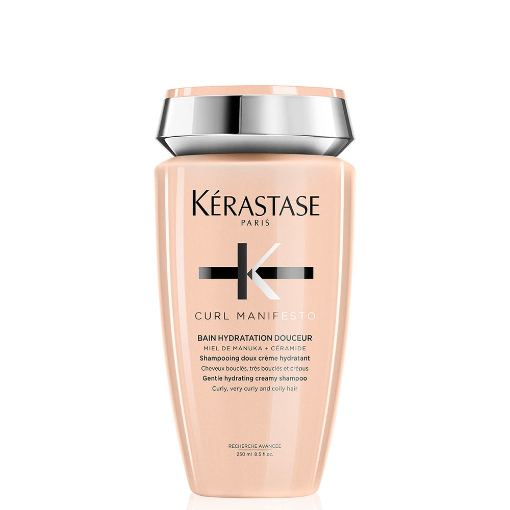 KÉRASTASE envase frontal Curl Manifesto mostrando diseño y tamaño beneficios estéticos