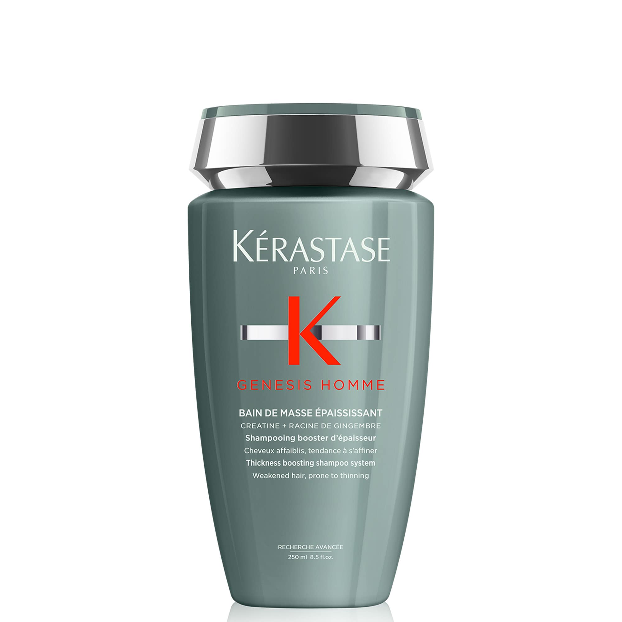 KÉRASTASE Genesis Homme frasco frontal mostrando tamaño y marca