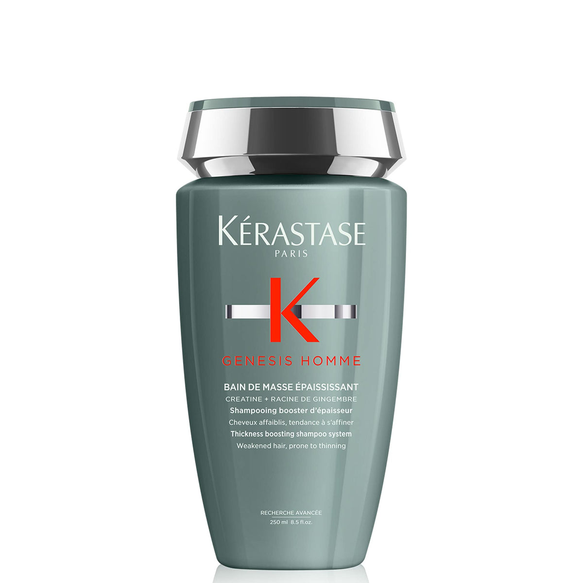 KÉRASTASE Genesis Homme frasco frontal mostrando tamaño y marca