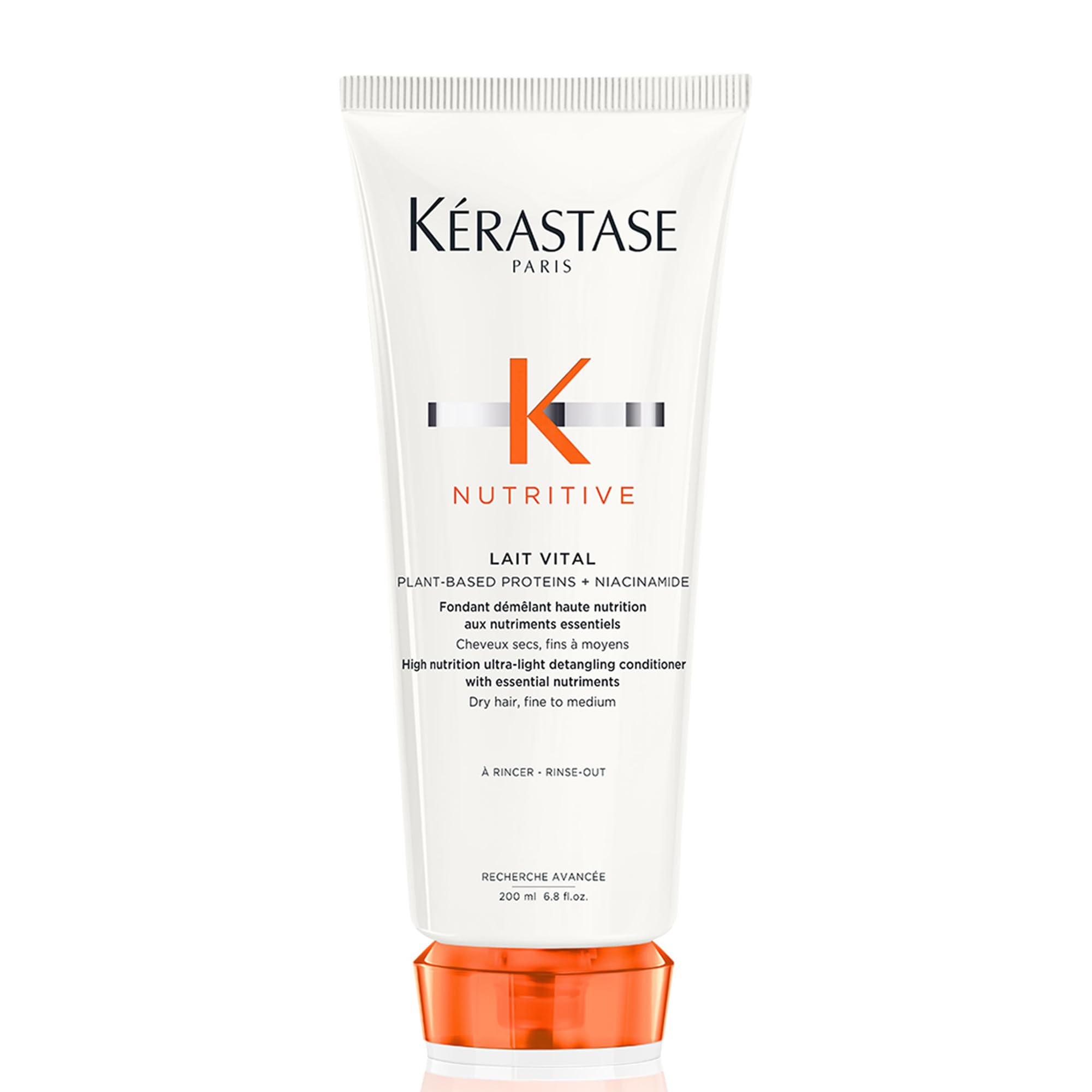 KÉRASTASE Lait Vital frontal del envase mostrando diseño y elegancia