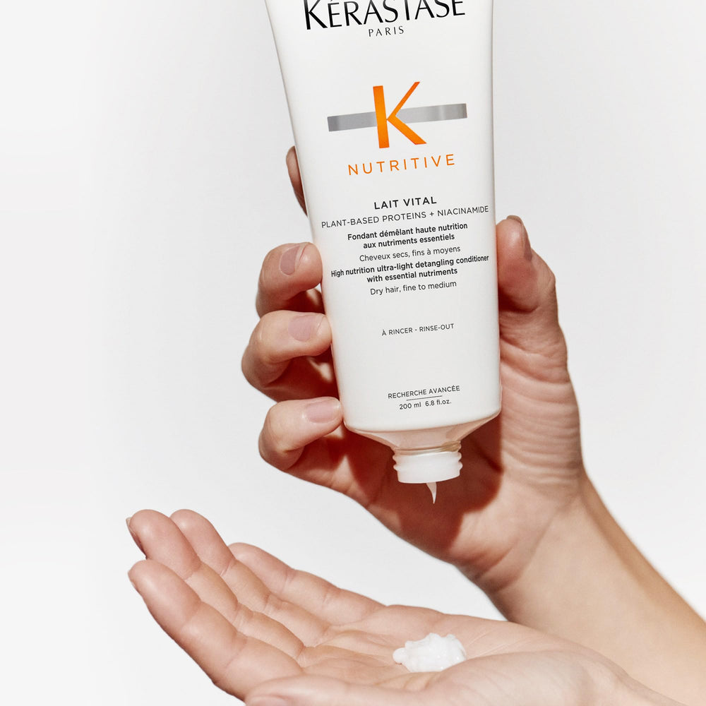 KÉRASTASE Lait Vital textura cremosa que hidrata sin apelmazar