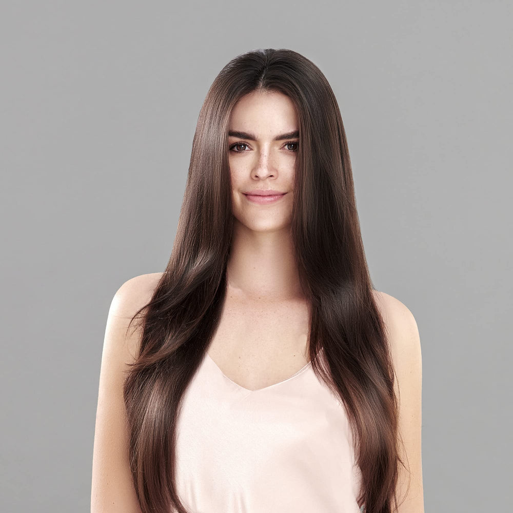 Keratin Complex etiqueta con ingredientes y beneficios visibles