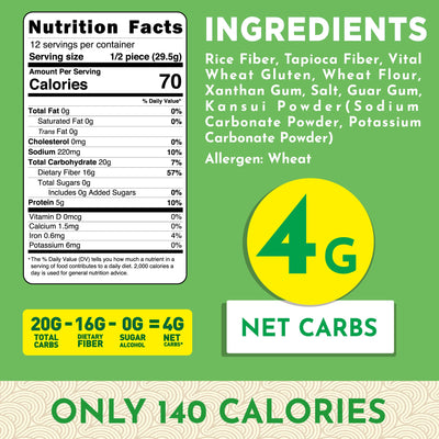 Keto Naturals fideos en salteado con verduras para receta baja en carbohidratos