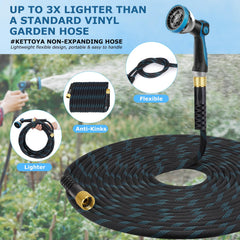 KETTOYA 10-pattern nozzle detail demonstrating ergonomic thumb control