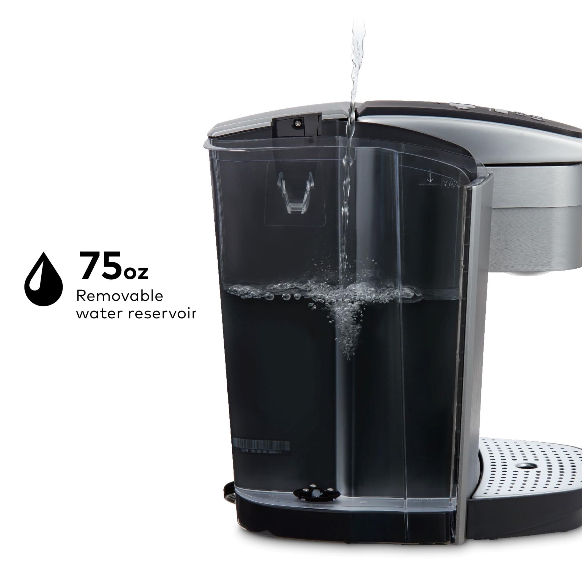 Keurig K-Elite hot water button serving soup fast for quick hot-water convenience