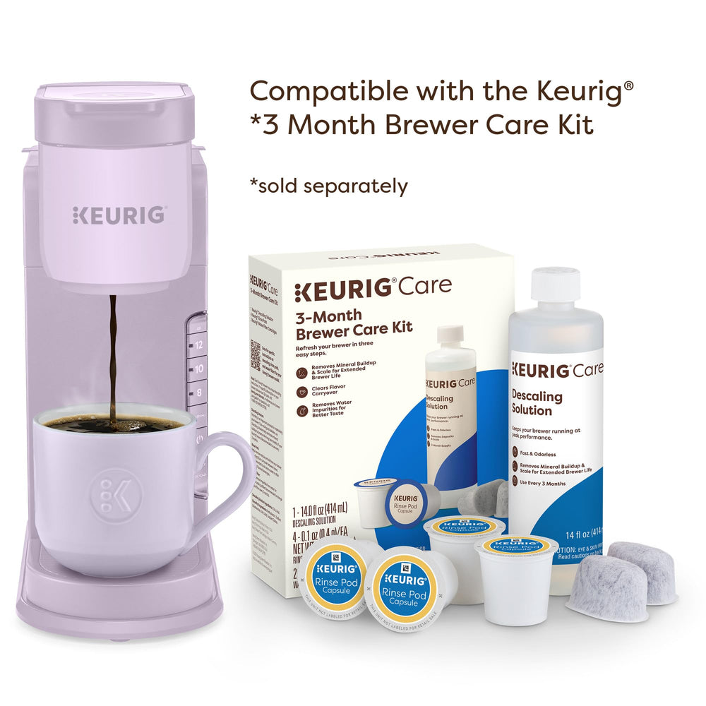 Keurig K-Express on a kitchen counter in lavender showcasing modern look and everyday use
