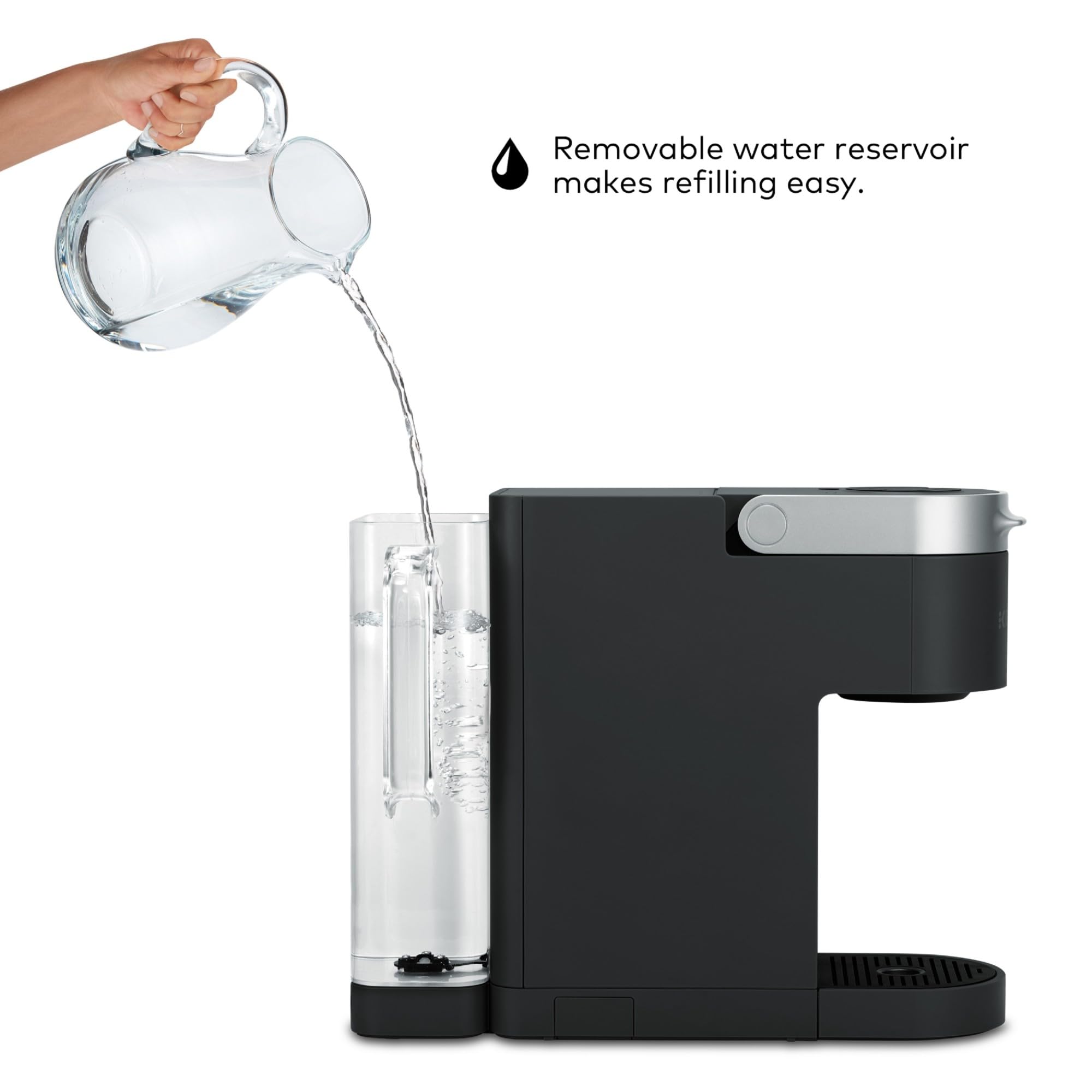 Two cups brewed back-to-back by Keurig showing immediate second-cup readiness and speed