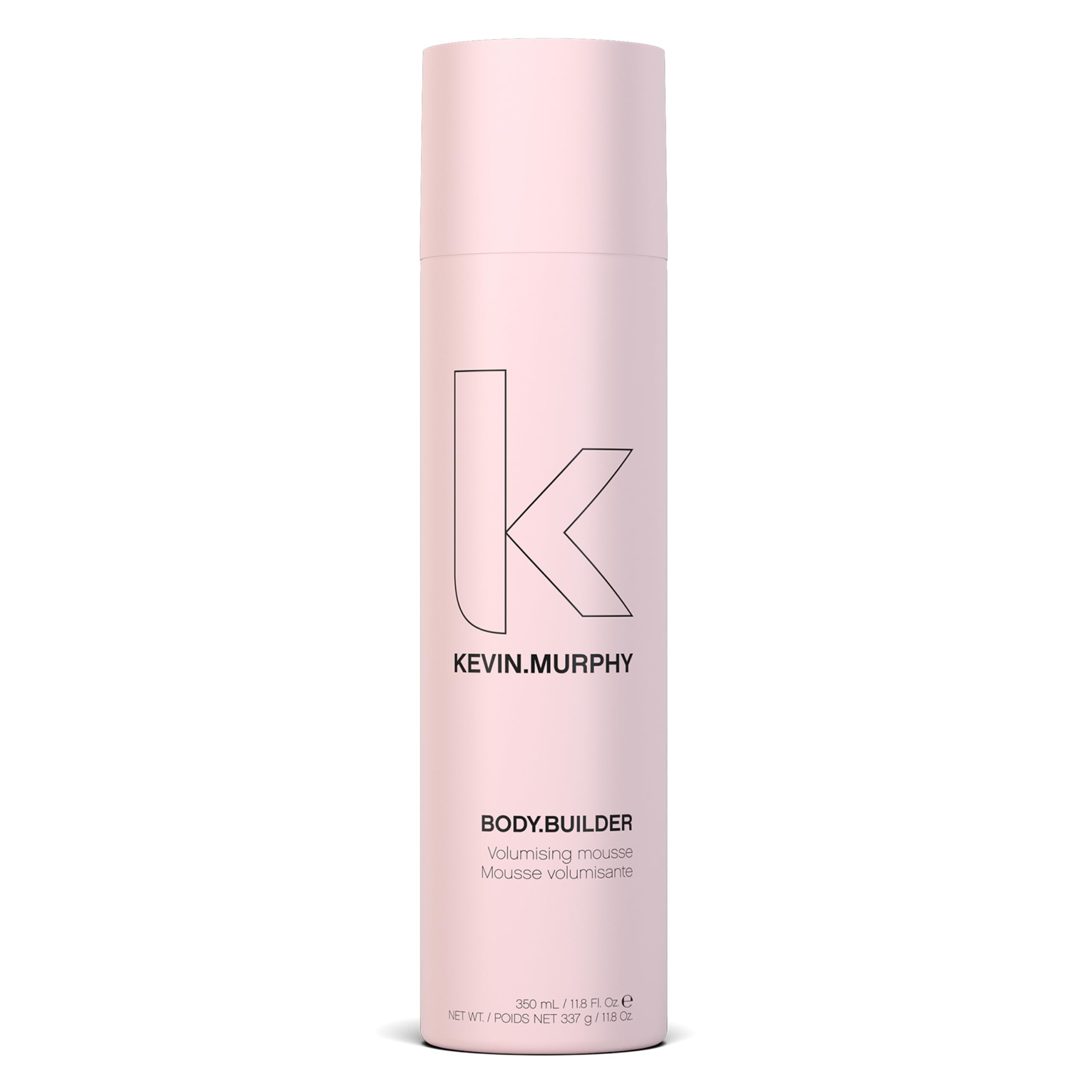KEVIN.MURPHY frasco BODY.BUILDER frontal mostrando diseño y tamaño