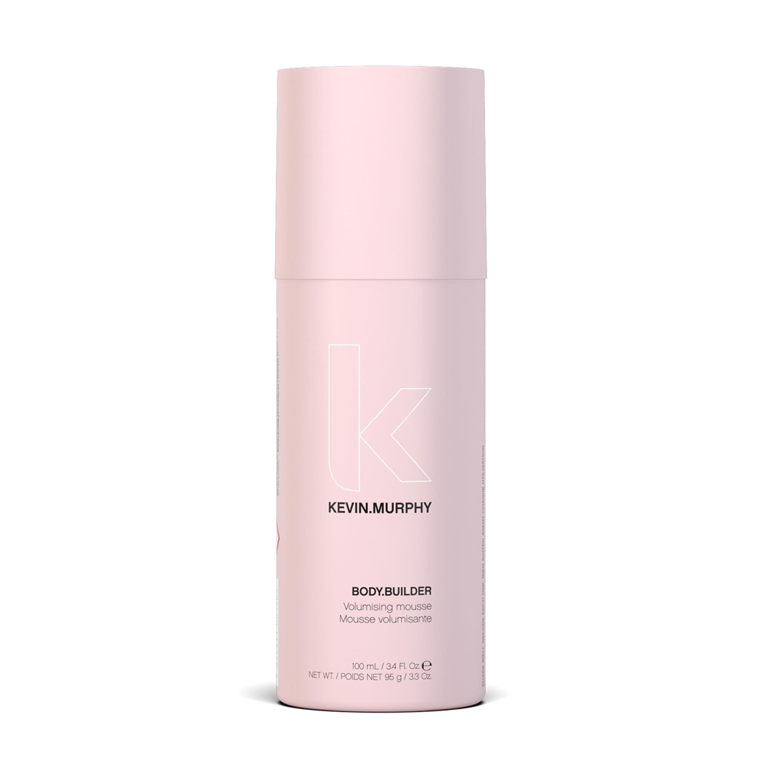 KEVIN.MURPHY frasco BODY.BUILDER frontal mostrando tamaño práctico