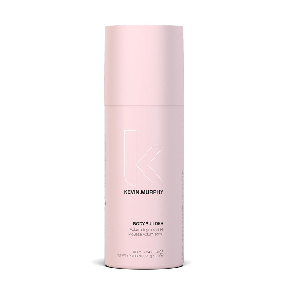 KEVIN.MURPHY frasco BODY.BUILDER frontal mostrando tamaño práctico