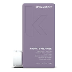 KEVIN.MURPHY envase frontal de HYDRATE-ME.RINSE mostrando diseño y beneficio hidratante