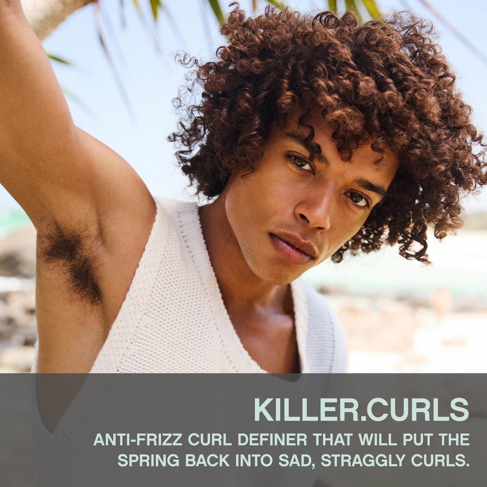 KEVIN.MURPHY textura cremosa de KILLER.CURLS, beneficio hidratación ligera