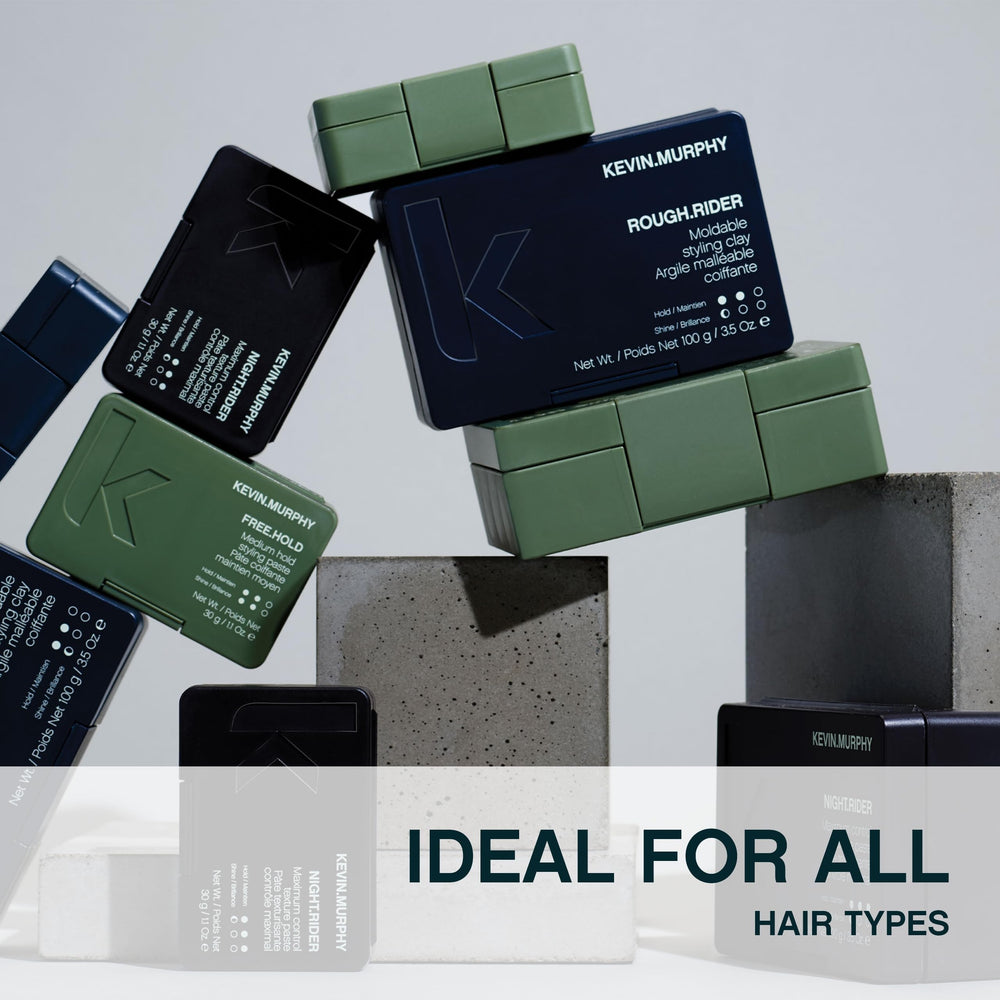 KEVIN.MURPHY comparación de tamaño del envase para referencia práctica