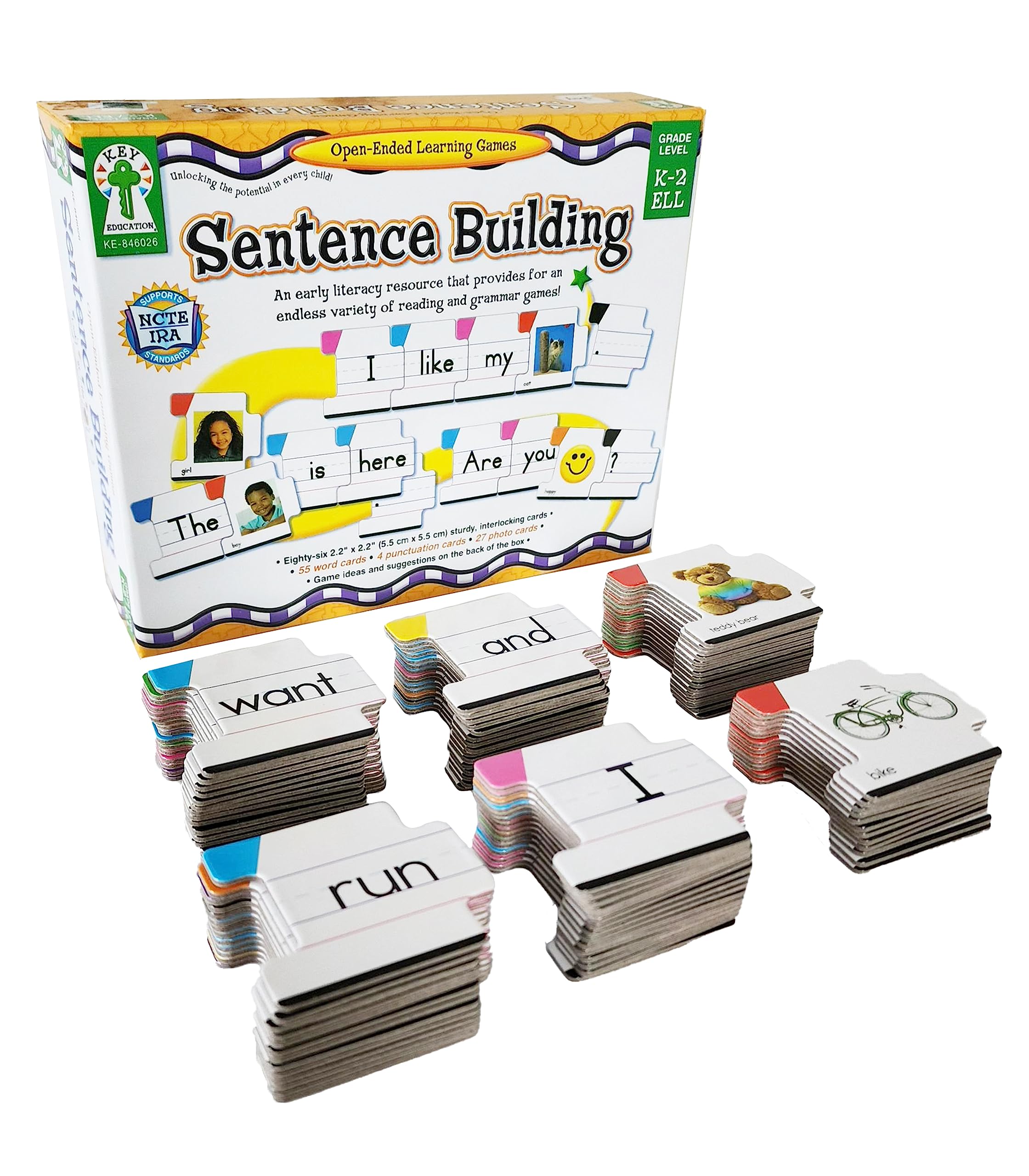 Key Education empaque frontal mostrando el set completo y beneficios educativos