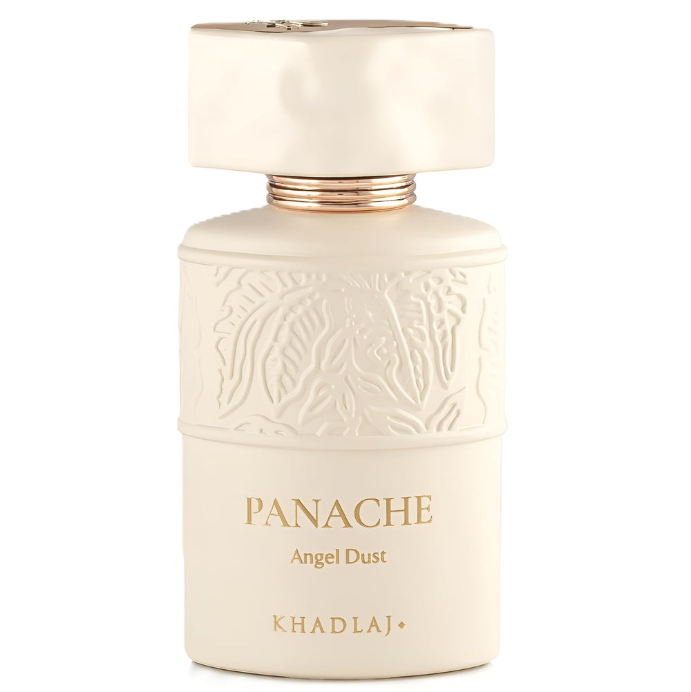KHADLAJ PERFUMES frasco delantero mostrando diseño elegante y proyección duradera