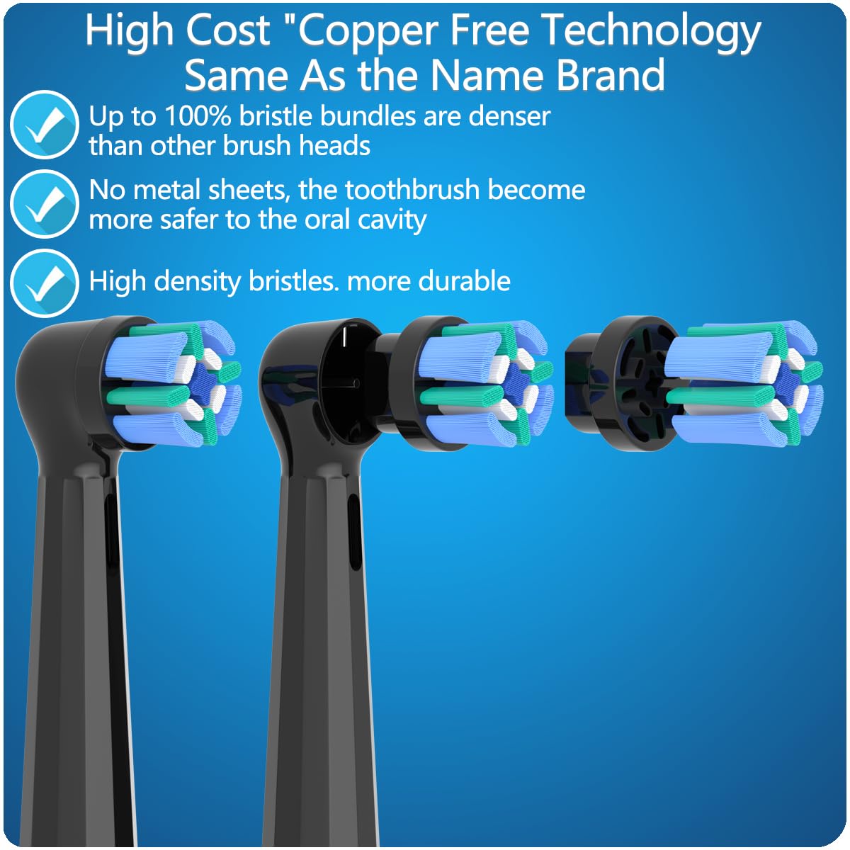KHBD detalle de cerdas Tynex nylon suaves para limpieza eficaz y delicada