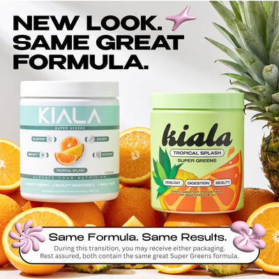 Kiala Nutrition polvo en cuchara textura fina para mezclas rápidas