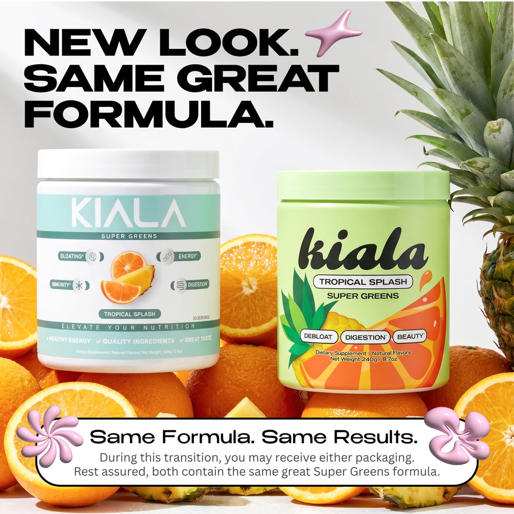 Kiala Nutrition polvo en cuchara textura fina para mezclas rápidas