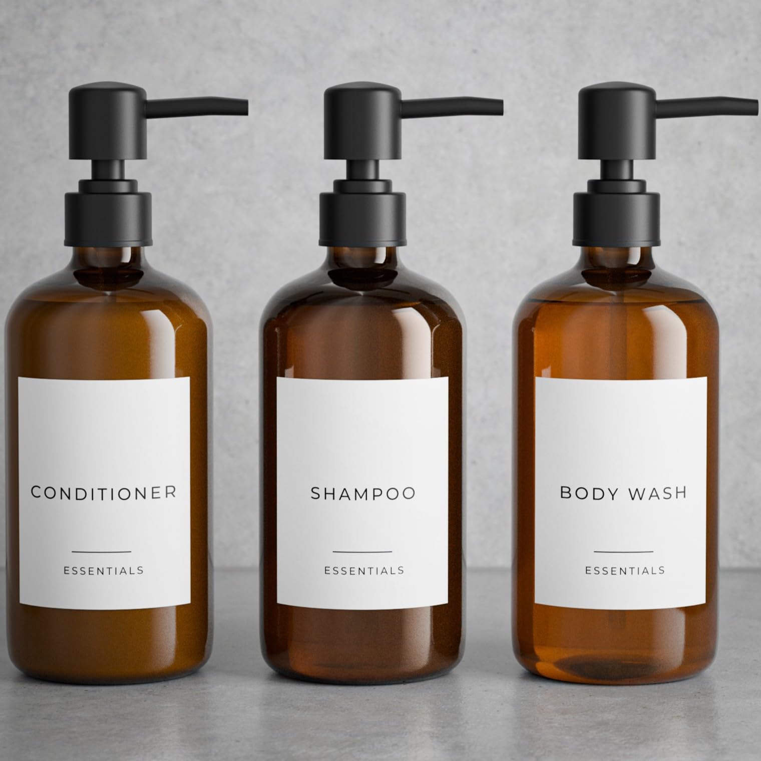 KIBAGA ambientación de baño estilo spa con el set en repisa