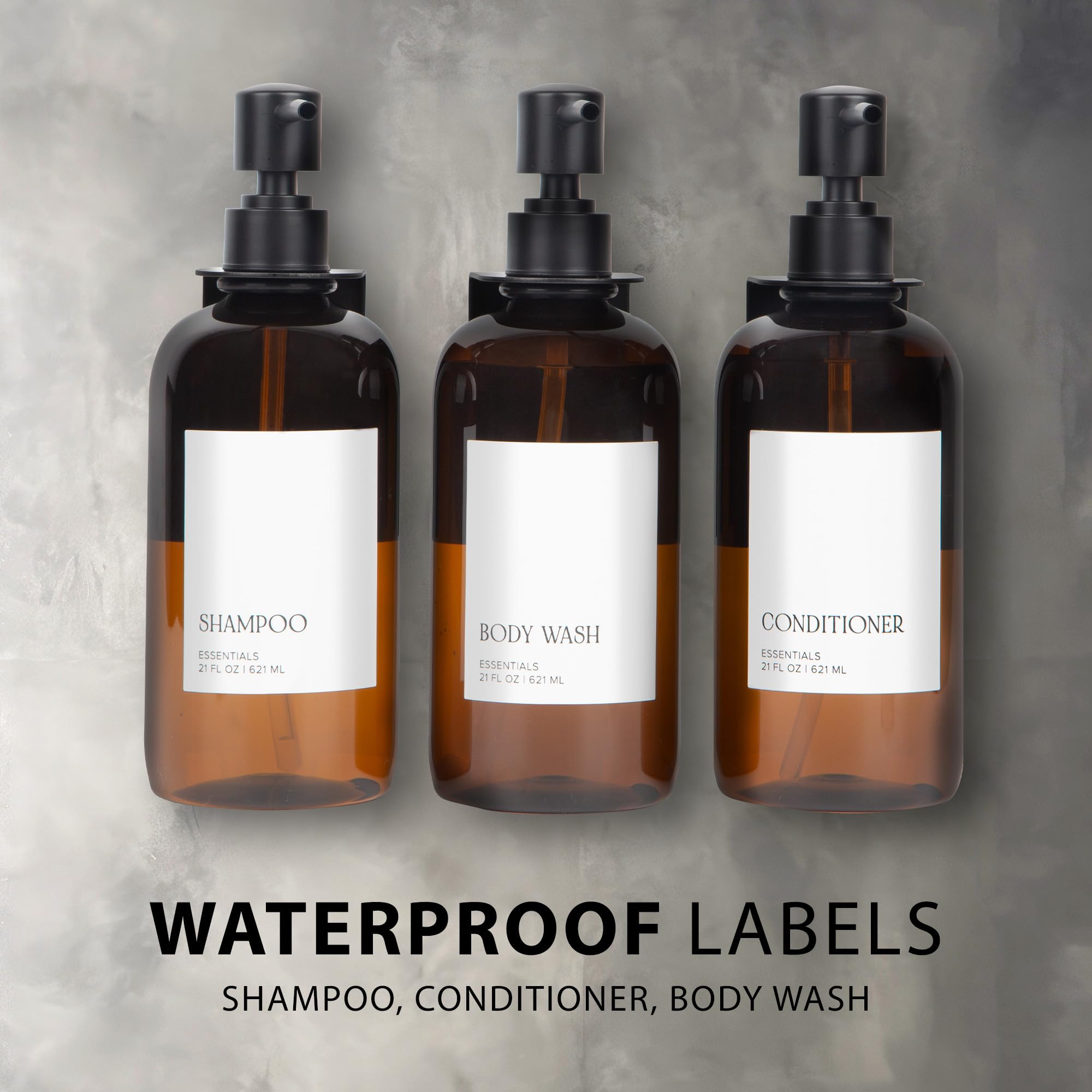 KIBAGA comparación de tamaño, 21 oz visible para planear recargas