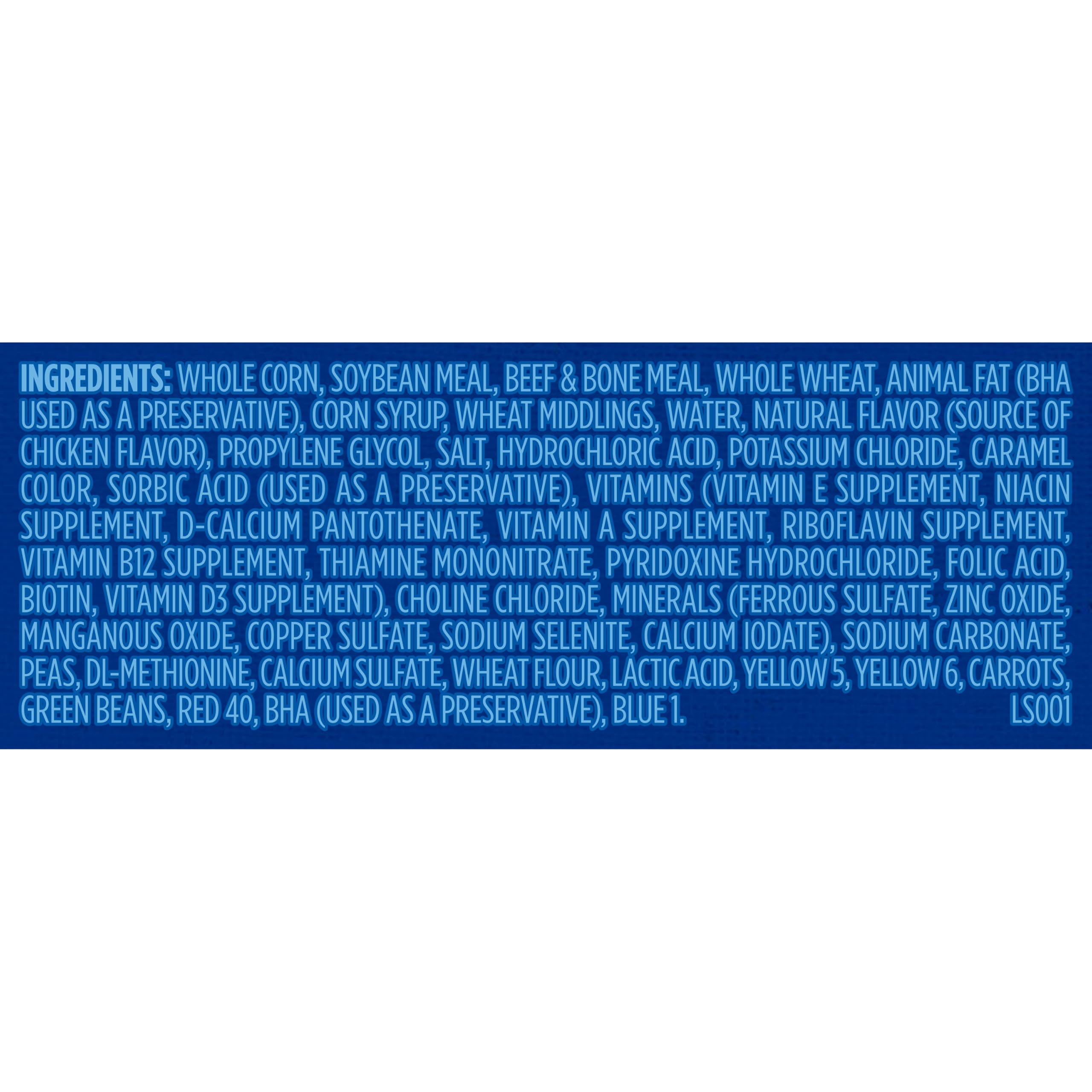 Kibbles 'n Bits packaging seal detail showing reseal feature and freshness benefit