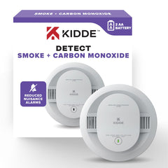 Kidde 30CUDR frontal mostrando diseño compacto y rápida detección
