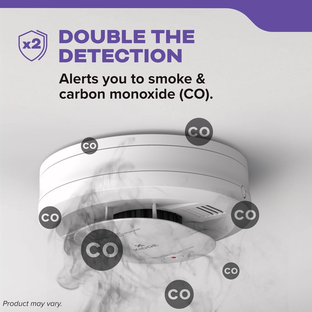 Kidde 30CUDR primer plano del sensor para menor riesgo de falsas alarmas