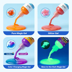 Kiditos close-up gel texture showing smooth squishy detail and tactile appeal