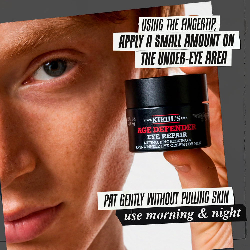 Kiehl's producto en ambiente masculino moderno para inspiración de rutina