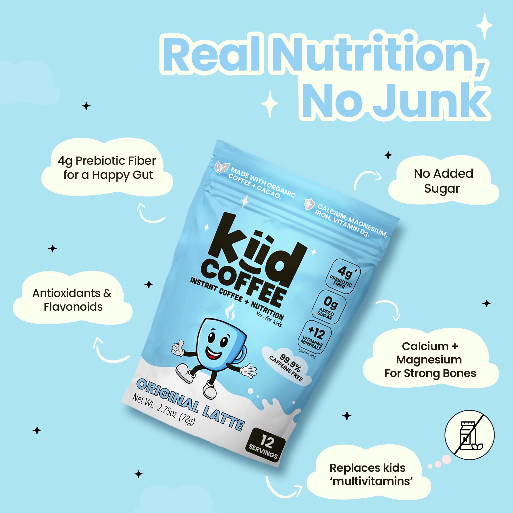 kiid textura del polvo en primer plano, evidencia de mezcla fina y disolución rápida