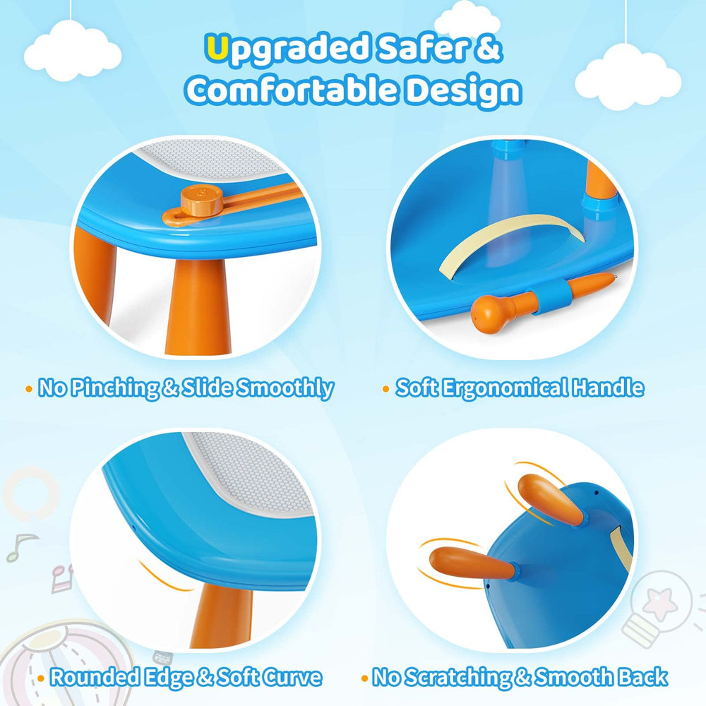 Kikidex patas ajustables con tres alturas para mayor ergonomía